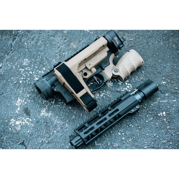 AR-15 5.56 NATO 7.5" Moriarti Arms 'The Transformer'  Enhanced TakeDown Semi Auto Pistol 